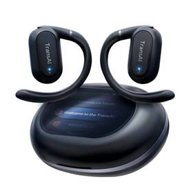 Go1002 Transai Translation Earbuds Real Time 157 Languages Translator Ear Buds Matte Black