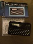 63-930 Vintage Pocket Checker Spell Radioshack Check Manual Box