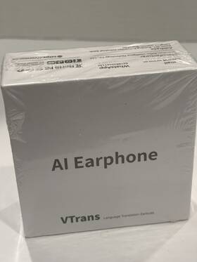 Vtrans18b Vtrans Ai Language Translator Earbuds Real Time Translation Support 150 Languages