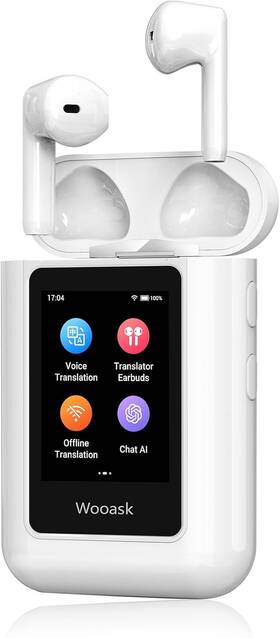 Wooask-1 Wooask 705353733093 A8 Translation Earbuds Real Time No App Needed With Chatgpt Two-way Tran