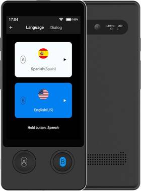W12-rpo Wooask W12 Translator Device No Wifi Or Sim Card Needed 144 Languages Accents