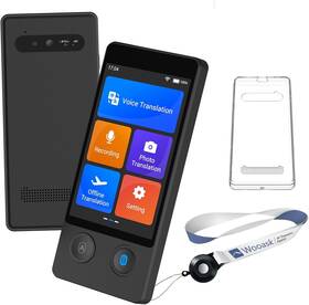 Wooaskw12-04 Wooask W12 Ai Translator Voice/offline/photo Translation 144 Languages Two Way