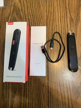 Ydp021 Youdao Black Dictionary Pen 2 Language Translator Device