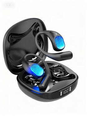 Yungsynqo 727458813050 Ai Translation Earbuds Real Time With Ergonomic Earhook Bluetooth Headphones