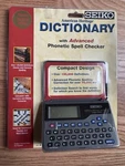 Seiko American Heritage Dictionary. Advanced Phonetic Spellchecker WP-5402R. Fixed Price $29.99.