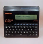 Franklin Language Master LM-3500 Electronic Dictionary & Thesaurus W/ Games. Fixed Price $14.50.