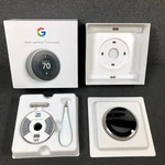 Google Nest 3RD Gen Smart Learning Thermostat Stainless Steel. Fixed Price $74.99.