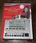 New Package Franklin Speaking Spanish-english Dictionary Translator BES-1940. Fixed Price $69.99.