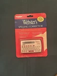 Vintage Franklin Webster Spelling Corrector NCS-100 W/case & Manual. Fixed Price $10.00.