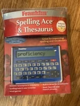 Franklin Electronic Spelling Ace SA-209, Corrector W/ Thesaurus. Fixed Price $90.00.
