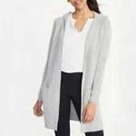 Old Navy Cardigan Women Xxl Gray Space Dye Open Front Pocket. Fixed Price $13.00.