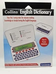New Lexibook Collins English Electronic Dictionary W/ Thesaurus, Solver, +more. Fixed Price $29.99.