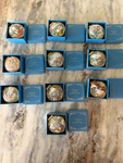 Franklin Mint English Enamels Box Collection. Fixed Price $225.00.