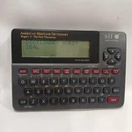 Seiko Instruments Sii WP-5501 American Heritage Dictionary Electronic Thesaurus. Fixed Price $11.16.