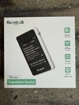 Fluentalk By Timekettle, T1 Mini Translator Device No Wifi Needed Built New. Fixed Price $105.00.