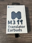 Timekettle M3 Language Translator Earbuds Two-way Black Used Once. Fixed Price $74.99.