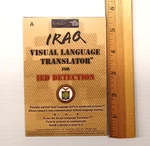 Kwikpoint Iraq Visual Language Translator And Ied Detection. Fixed Price $14.02.