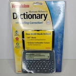 Franklin MWD-400 Merriam Webster Pocket Electronic Dictionary Games Spelling Aid. Fixed Price $30.00.