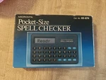 Vintage Radio Shack Micronta Pocket Size Lcd Spell Checker 63-674. Fixed Price $12.00.