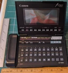 Canon Wordtank ID-7000 Electronic Kanji Dictionary. Fixed Price $30.00.