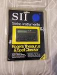 New Seiko Instruments Roget's Thesaurus & Spell Checker WP1200. Fixed Price $26.95.