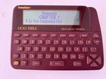Franklin Electronic Handheld Holy Bible King James Version KJ-31 Works. Fixed Price $23.99.