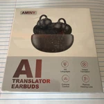 Aminy Ai Translation Earbuds Real Time, 163 Languages & Accents Translator. Fixed Price $17.00.