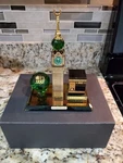 Crystal Glass Makkah Mecca Clock Tower Quran Islamic Ramadan Eid Gift With Box. Fixed Price $39.99.