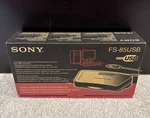 Sony FS-85USB Digital Voice Editor Recorder Transcribing Kit Foot Pedal Control. Fixed Price $14.99.