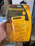 Franklin MWD-520 Miriam Webster Dictionary Electronic Thin Book Mark Dict. New. Fixed Price $25.99.
