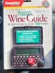 New Vintage Franklin Parkers Electronic Wine Guide WNG-400 1996 Rare. Fixed Price $100.00.
