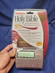 Franklin Electronic Holy Bible Nkj & Niv BIB-1450 New Sealed. Fixed Price $129.95.