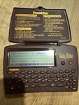 Franklin Electronic Holy Bible Nkj Niv BIB-1450 Works! New Batteries Hand-held. Fixed Price $37.87.