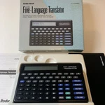 Micronta Radio Shack Lcd Five Language Translator 63-683 No Batteries Included. Fixed Price $7.99.