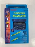 Franklin TWE-106 European Translator English French Spanish Italian Dutch. Fixed Price $23.81.