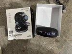 Merryking M70 Ai Translation Earbuds: 3-IN-1 Earphones. Fixed Price $15.49.
