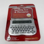 Franklin Spelling Ace & Thesaurus SA-206S New Open Box. Fixed Price $49.99.