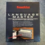 Electronic Dictionary & Thesaurus Original Box! Franklin Language Master LM-2000. Fixed Price $17.99.
