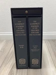 Compact Edition Of The Oxford English Dictionary 2V Box Set 1971 Printed Usa. Fixed Price $54.99.