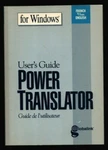 Globalink Power Translator For Windows 2.0 User Guide French English 102021WEEB. Fixed Price $13.25.