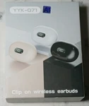 Boytond YYK-Q71 Bluetooth 5.3 Clip Wireless Translation Earbuds. Fixed Price $35.00.