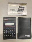Franklin Wordmaster WM-1200 Pocket Spell Checker Thesaurus Games Tested Cover. Fixed Price $7.00.