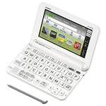 Casio Electronic Dictionary Data Plus 6 High School-level Model White XD-G4900. Fixed Price $109.89.