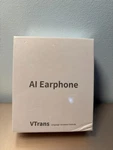 Vtrans Ai Translator Earbuds 150 Languages, Real-time Translation.. Fixed Price $20.00.