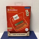 New Scrabble Electronic Collins Dictionary Lexibook SCF-428AUS Rare Nos Sealed. Fixed Price $49.99.