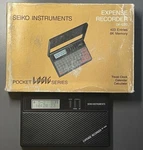Vintage Seiko Instruments Expense Recorder DF-1220 Pocket Logic Series. Fixed Price $13.00.