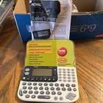 Royal DM7070R Personal Organizer Translator English Spanish French Calculator. Fixed Price $25.00.