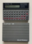 Vintage Selectronics Wordfinder 220 Pocket Spelling Checker Thesaurus Calculator. Fixed Price $11.99.