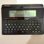Franklin Language Master LM-3500 Electronic Dictionary & Thesaurus W/ Games. Fixed Price $9.45.