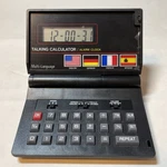 Talking Calculator Alarm Clock Multilanguage German French Spanish English Small. Fixed Price $21.80.